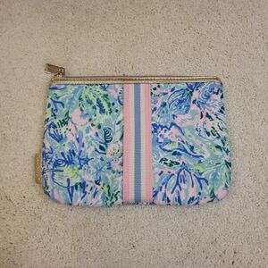Lilly Pulitzer Pastel Floral Cosmetic Bag